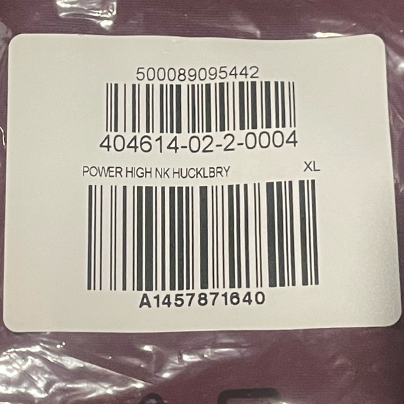 🆕 GAP Women GapFit Recycled Power High Neck Brami Bravpurple XLarge - Picture 12 of 14